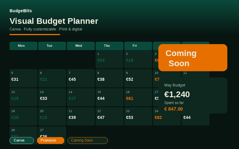 Visual Budget Planner