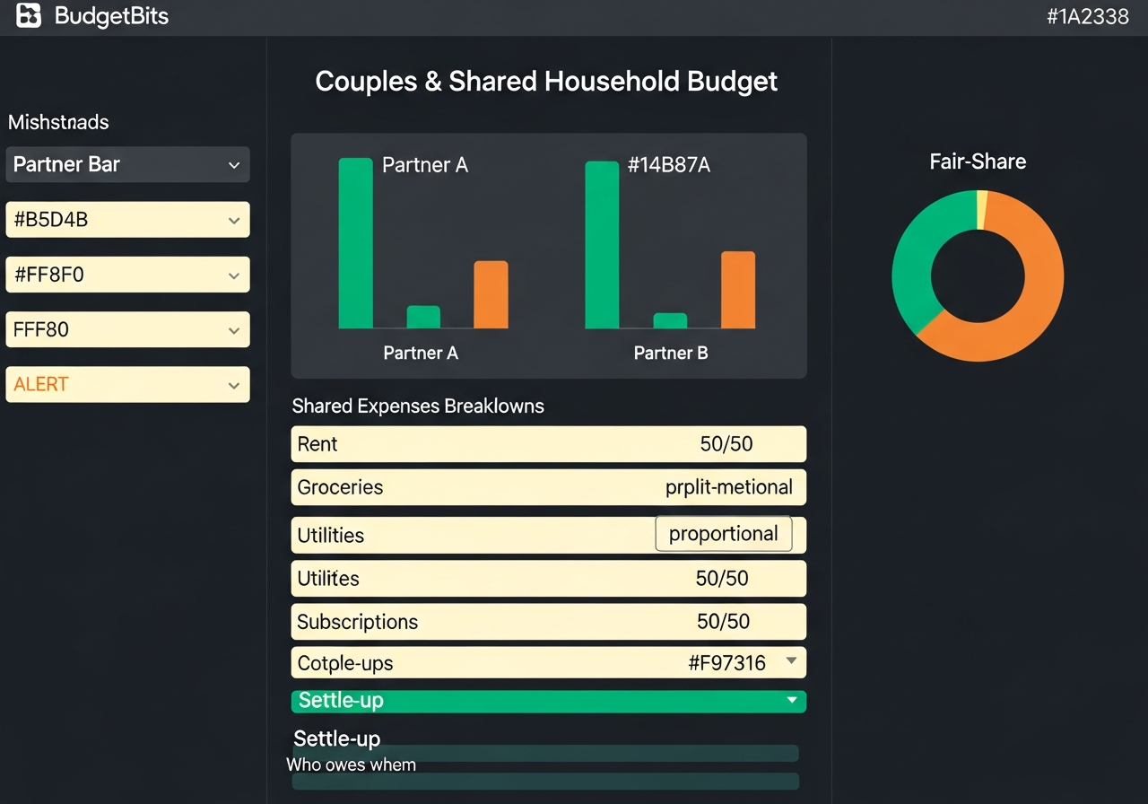 Couples & Shared Household Budget