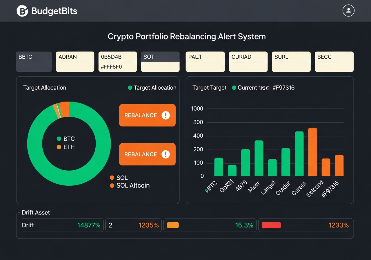 Crypto Portfolio Rebalancing Alert System