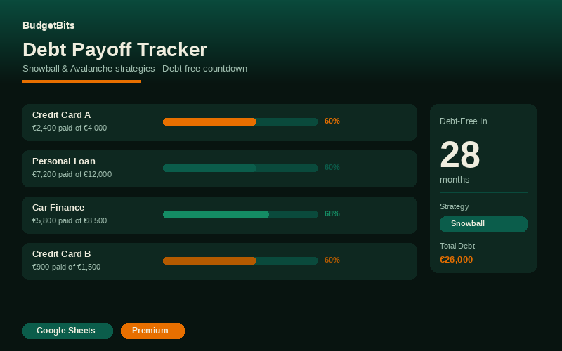 Debt Payoff Tracker