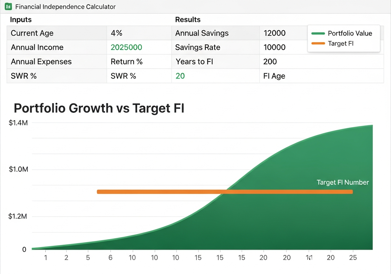 Financial Independence Calculator