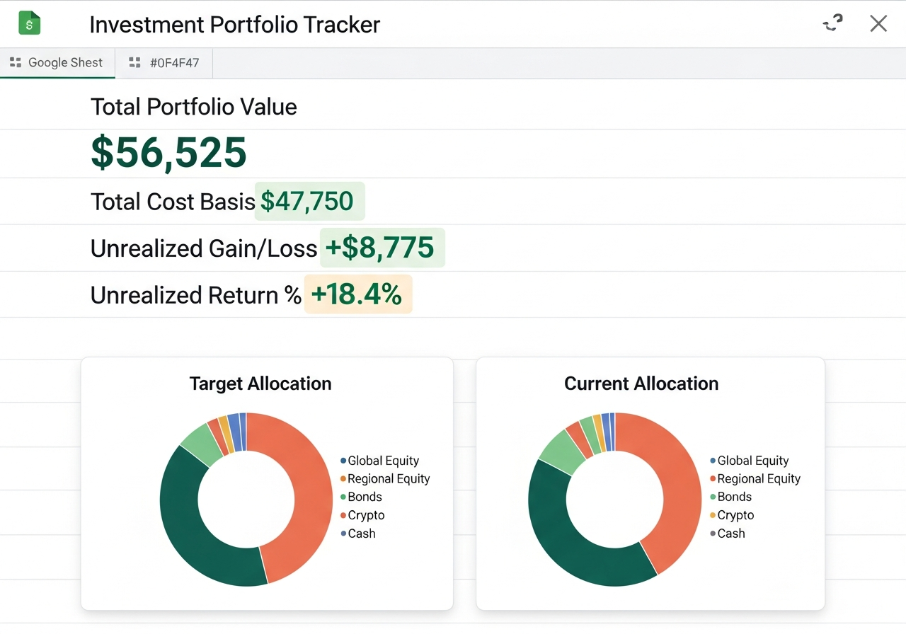 Investment Portfolio Tracker