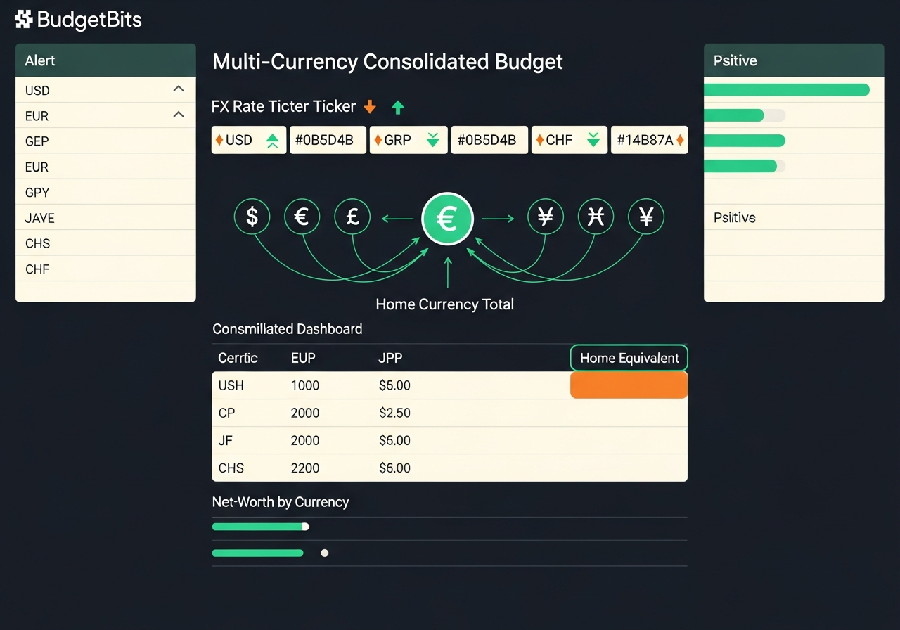 Multi-Currency Consolidated Budget